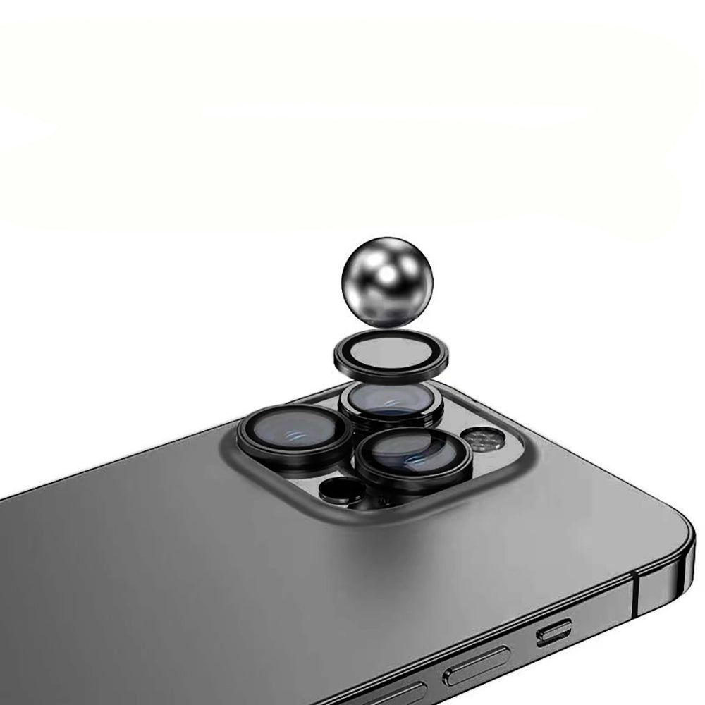 Apple iPhone 14 Zore Mikro Kamera Lens Koruyucu Gümüş