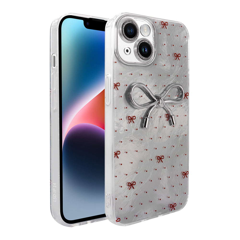 Apple iPhone 15 Kılıf Kamera Korumalı Figürlü Zore Ponti Silikon Kapak Açık Mavi