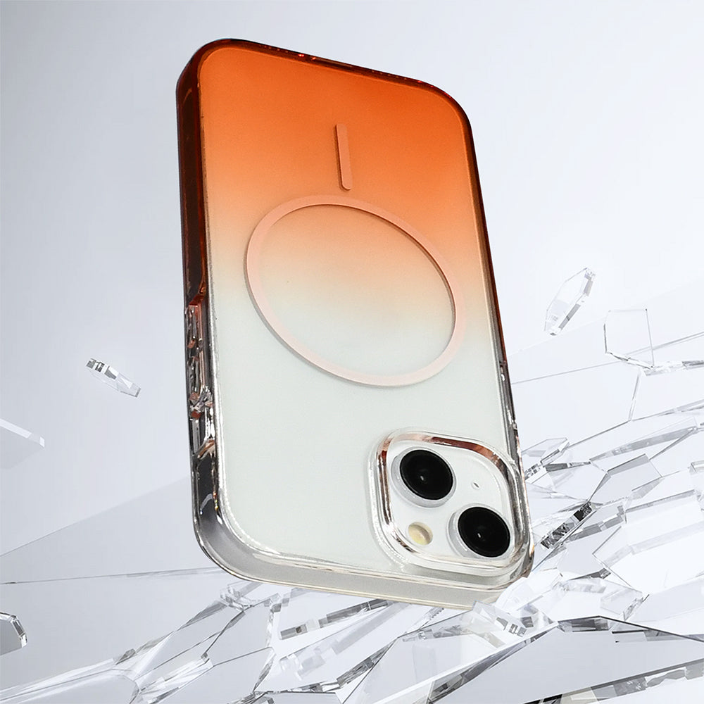 Apple iPhone 15 Kılıf M-Safe Şarj Özellikli Zore Septik Silikon Kapak Pembe