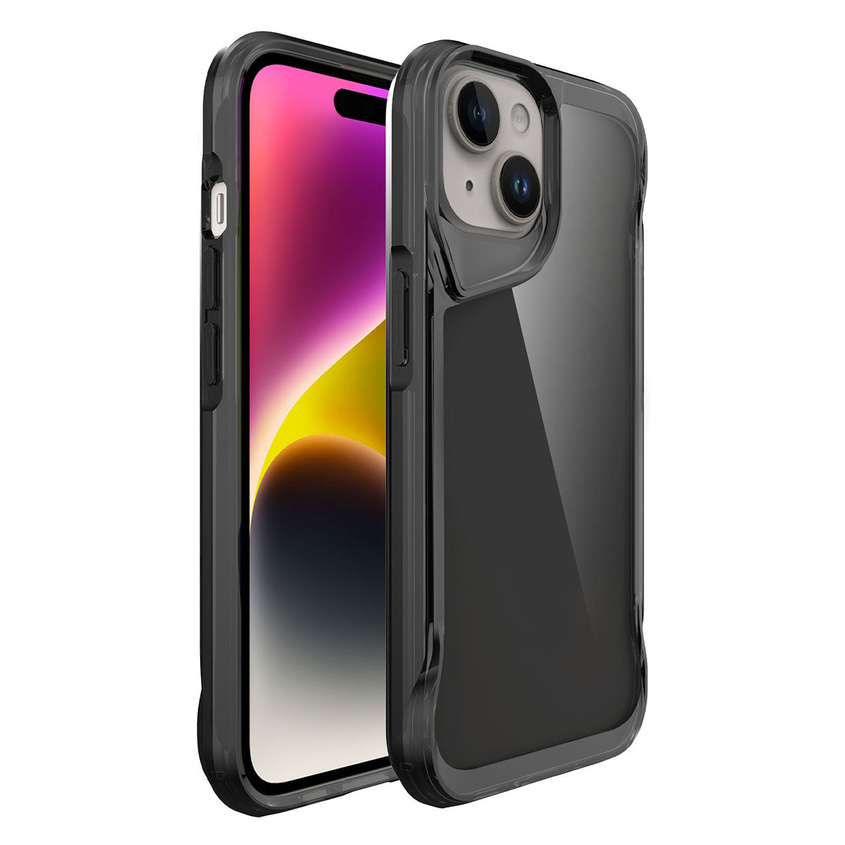 Apple iPhone 15 Kılıf Zore T-Max Kapak Koyu Gri