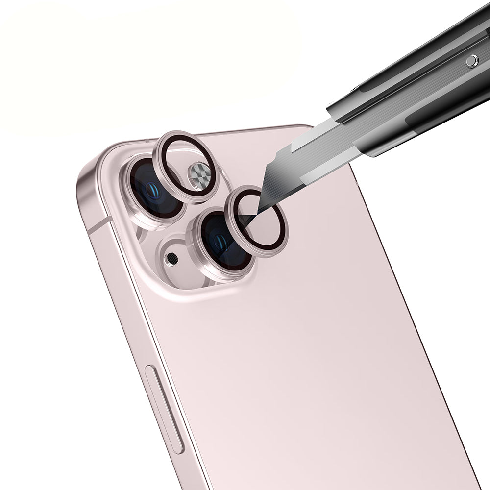 Apple iPhone 15 Plus Zore Mikro Kamera Lens Koruyucu Mavi