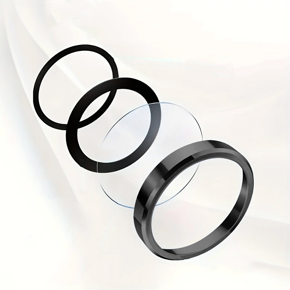 Apple iPhone 15 Plus Zore Mikro Kamera Lens Koruyucu Siyah