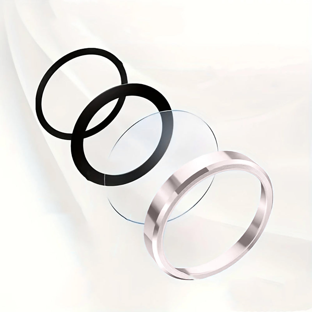 Apple iPhone 15 Plus Zore Mikro Kamera Lens Koruyucu Siyah