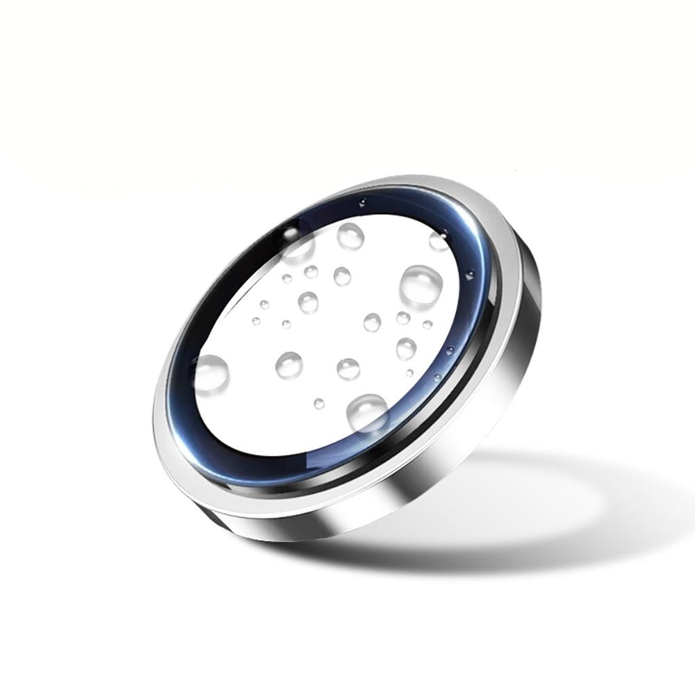 Apple iPhone 15 Plus Zore Mikro Kamera Lens Koruyucu Gümüş