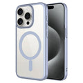 Apple iPhone 15 Pro Kılıf Wireless Şarj Özellikli Sert PC Zore Mat Riksos M-safe Kapak