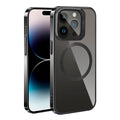 Apple iPhone 15 Pro Max Kılıf M-safe Şarj Özellikli Standlı Zore Klon Kapak