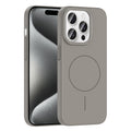 Apple iPhone 15 Pro Max Kılıf M-safe Şarj Özellikli Zore Ruby Sert Kapak