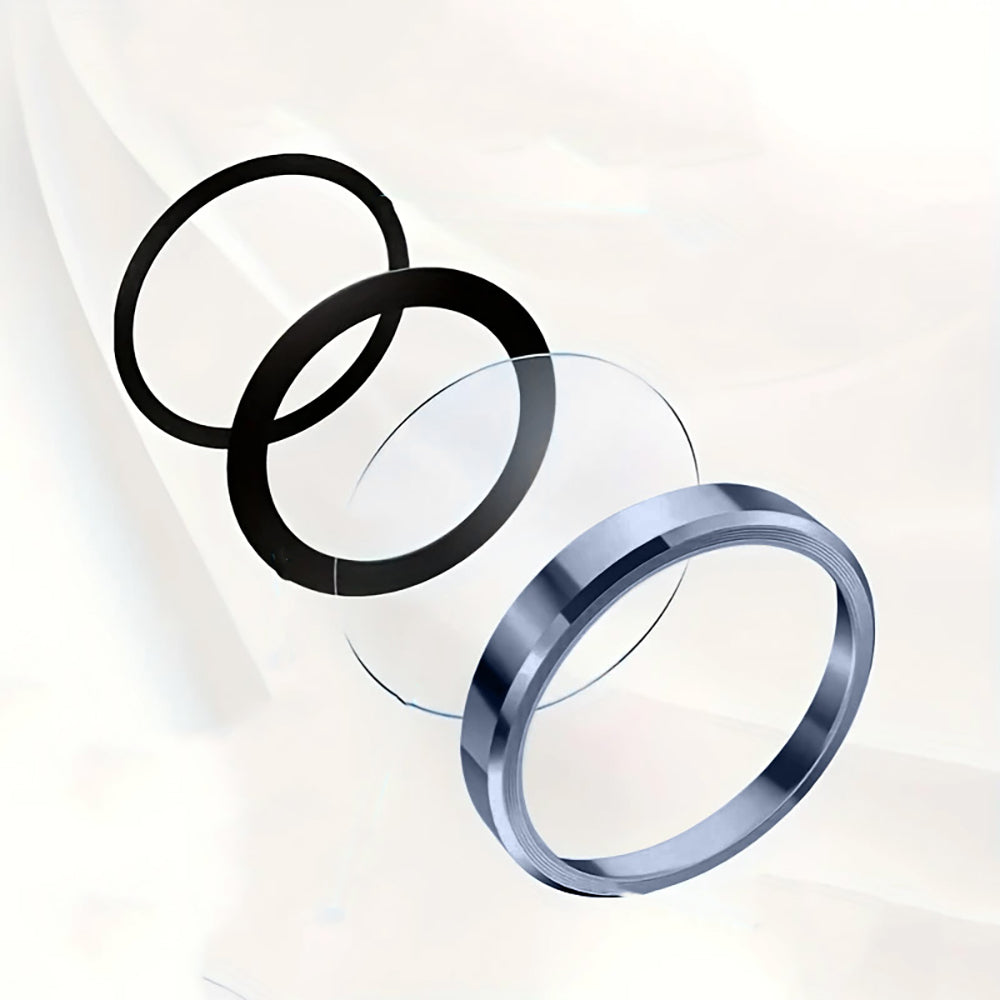 Apple iPhone 15 Pro Zore Mikro Kamera Lens Koruyucu Midnight Blue