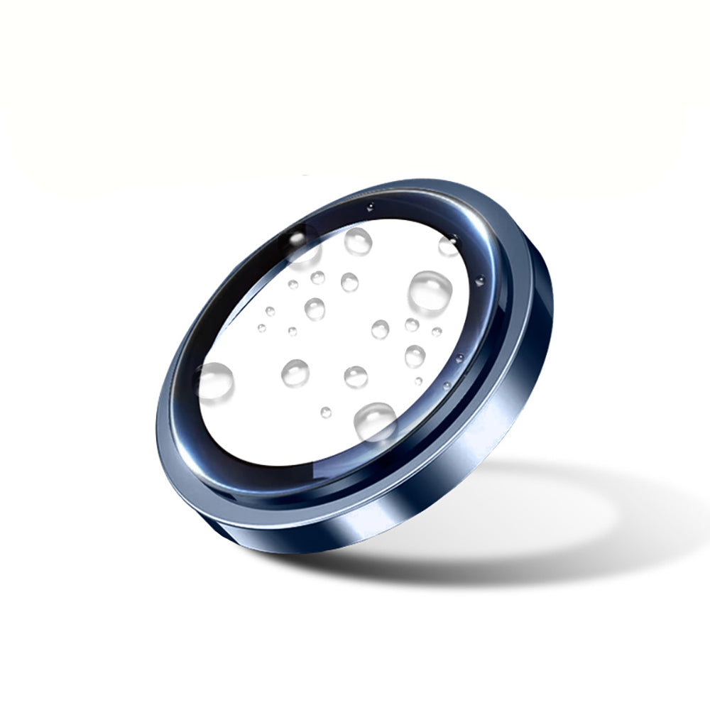 Apple iPhone 15 Pro Zore Mikro Kamera Lens Koruyucu Midnight Blue