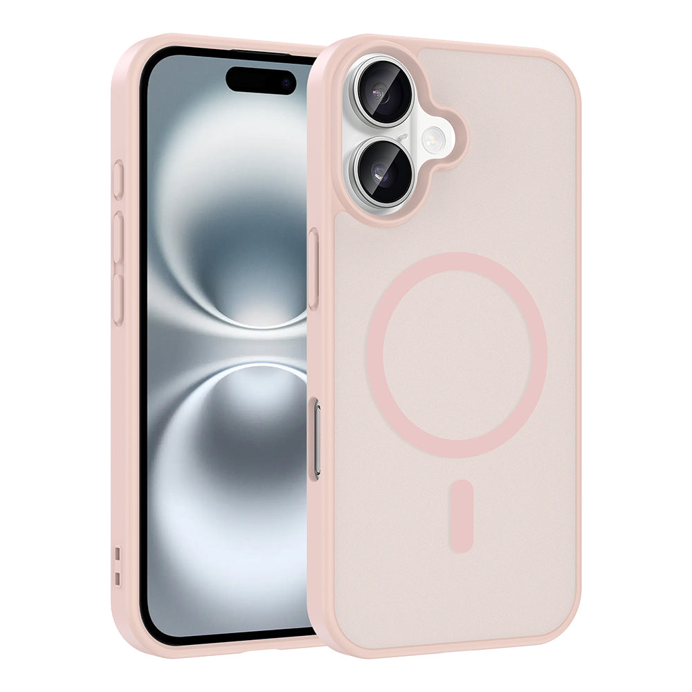 Apple iPhone 16 Plus Kılıf M-safe Şarj Özellikli Zore Babet Kapak