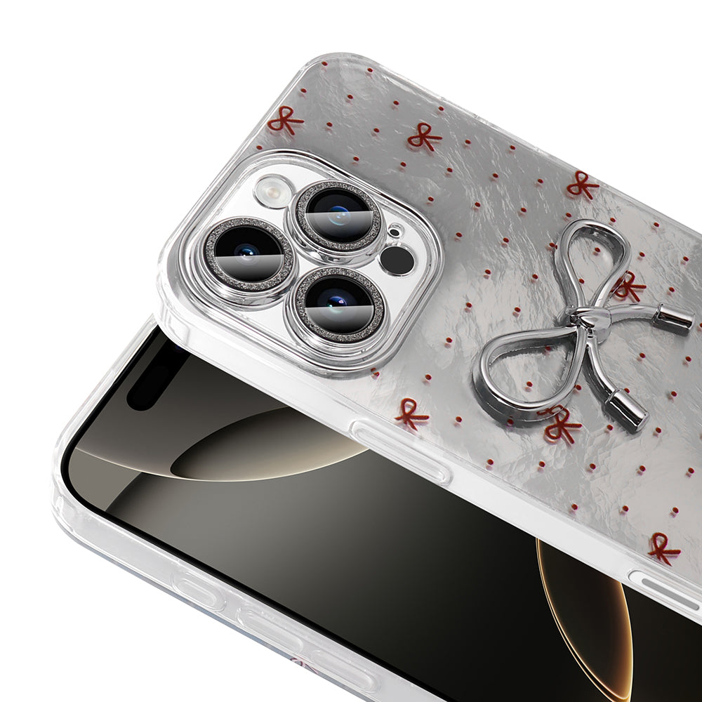 Apple iPhone 16 Pro Kılıf Kamera Korumalı Figürlü Zore Ponti Silikon Kapak Açık Mavi