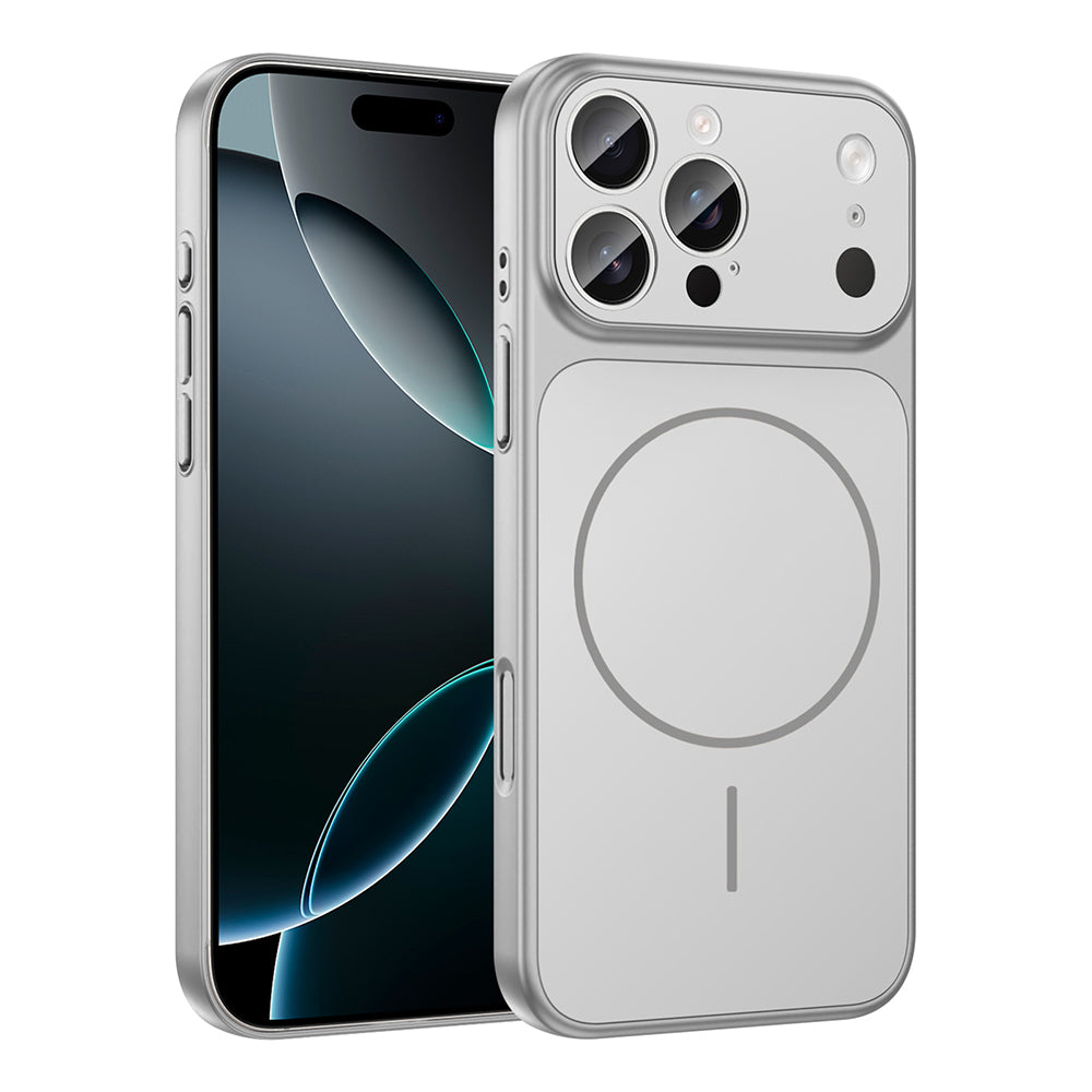 Apple iPhone 16 Pro Kılıf Zore M-Safe Şarj Özellikli Kamera Korumalı Formen Kapak