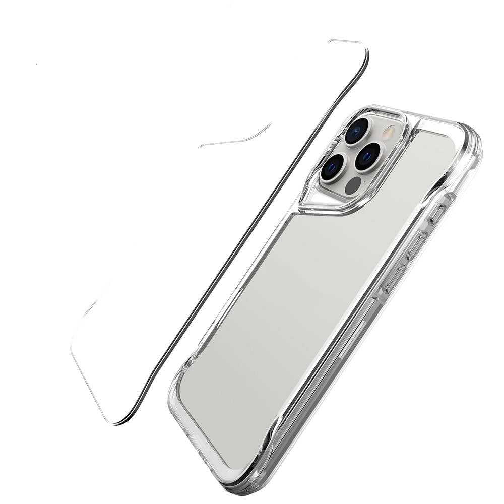 Apple iPhone 16 Pro Kılıf Zore T-Max Kapak Şeffaf