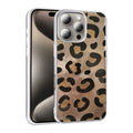 Apple iPhone 16 Pro Max Kılıf Desenli Zore Mep Kapak Gold Leopar