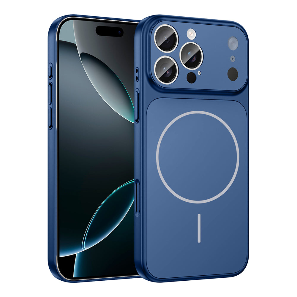 Apple iPhone 16 Pro Max Kılıf Zore M-Safe Şarj Özellikli Kamera Korumalı Formen Kapak