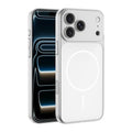 Apple iPhone 16 Pro Max Kılıf Zore M-Safe Şarj Özellikli Kamera Korumalı Spark Kapak