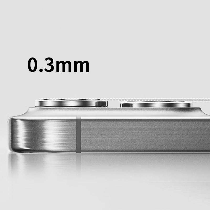 Apple iPhone 16 Pro Max Zore Mikro Kamera Lens Koruyucu Siyah