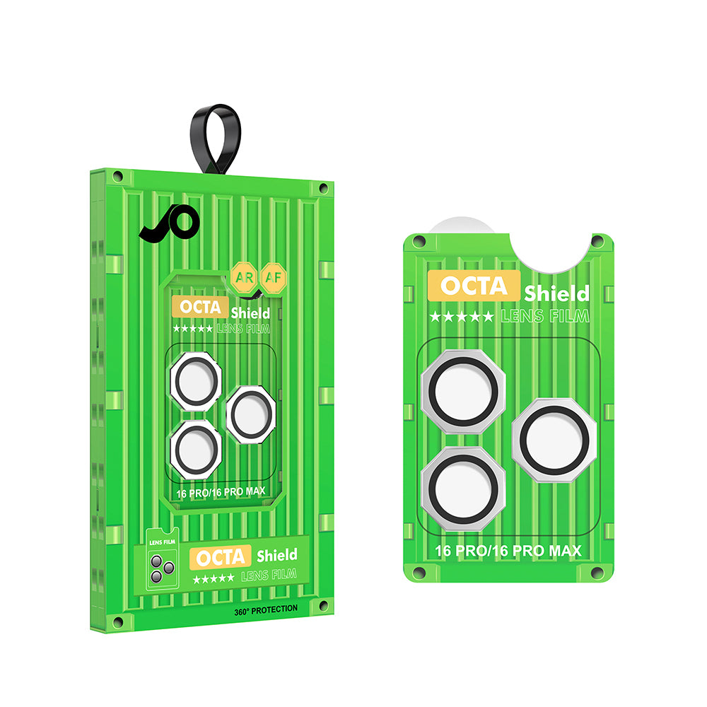 Apple iPhone 16 Pro Zore CL-19 Kamera Lens Koruyucu Gümüş