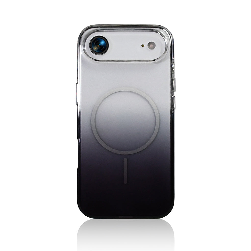 Apple iPhone 17 Air Kılıf M-Safe Şarj Özellikli Zore Septik Silikon Kapak Turuncu