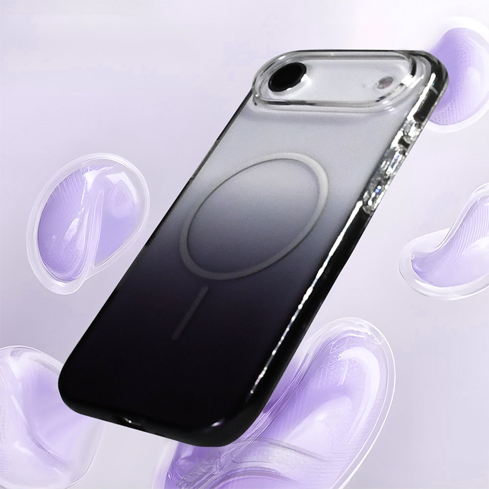 Apple iPhone 17 Air Kılıf M-Safe Şarj Özellikli Zore Septik Silikon Kapak Turkuaz