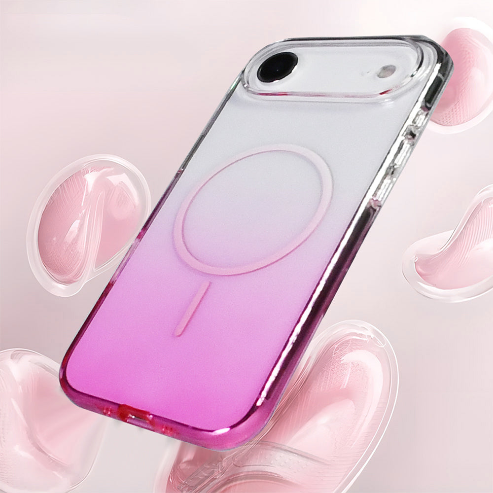 Apple iPhone 17 Air Kılıf M-Safe Şarj Özellikli Zore Septik Silikon Kapak Siyah