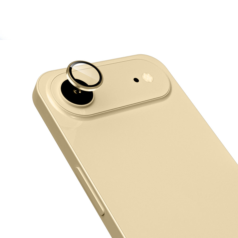 Apple iPhone 17 Air Zore Mikro Kamera Lens Koruyucu Gold