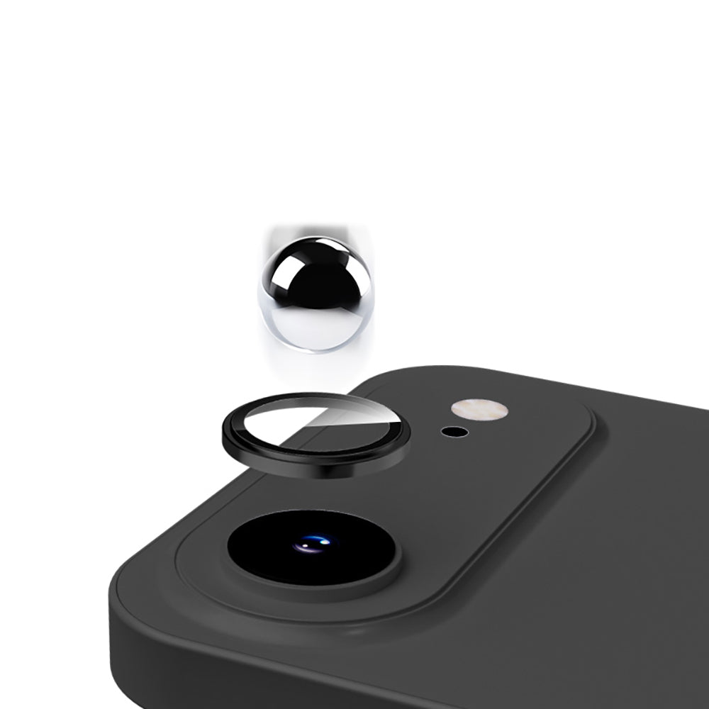 Apple iPhone 17 Air Zore Mikro Kamera Lens Koruyucu Gümüş