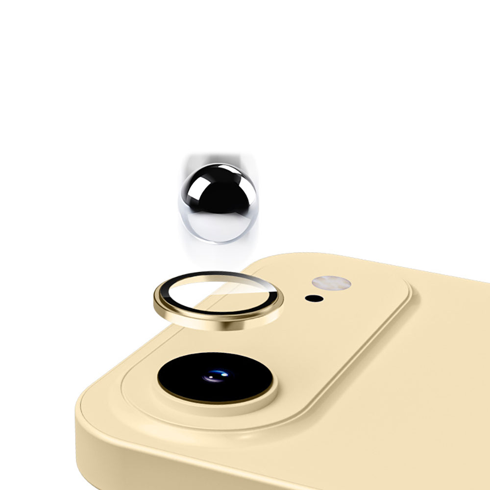 Apple iPhone 17 Air Zore Mikro Kamera Lens Koruyucu Gold