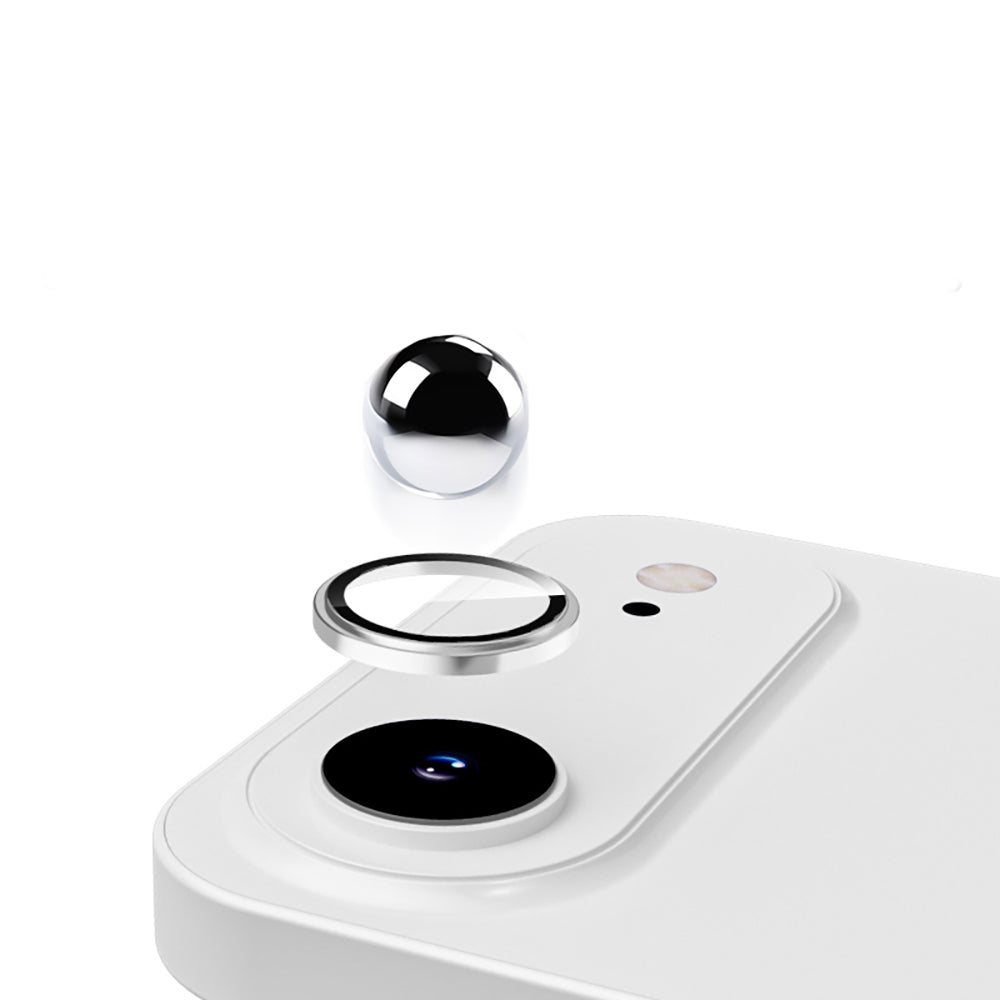 Apple iPhone 17 Air Zore Mikro Kamera Lens Koruyucu Gri