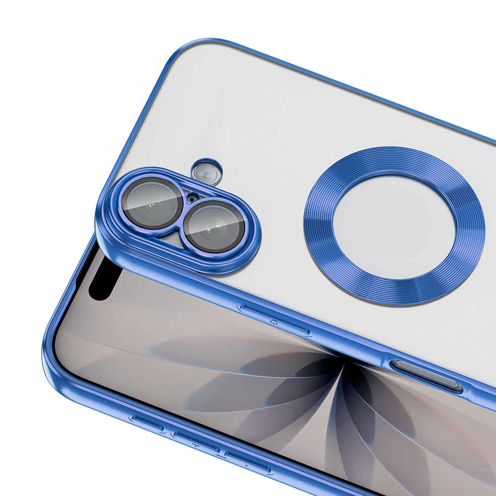 Apple iPhone 17 Kılıf Kamera Korumalı Logo Gösteren Zore Omega Kapak