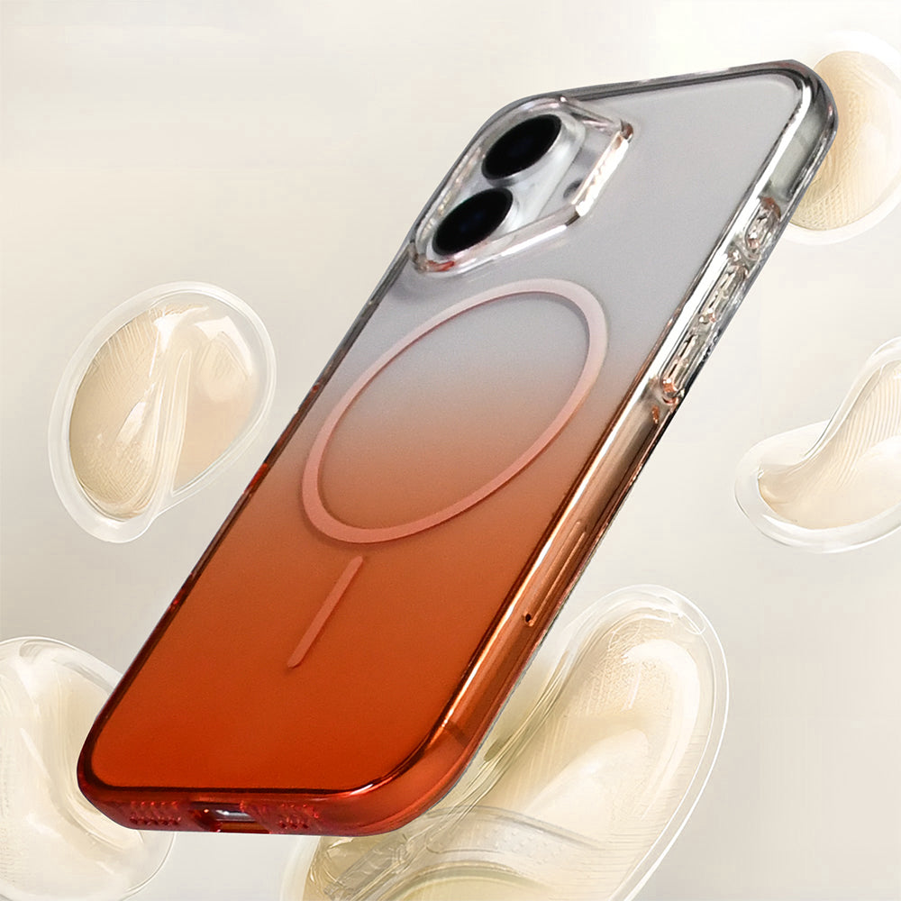 Apple iPhone 17 Kılıf M-Safe Şarj Özellikli Zore Septik Silikon Kapak Pembe