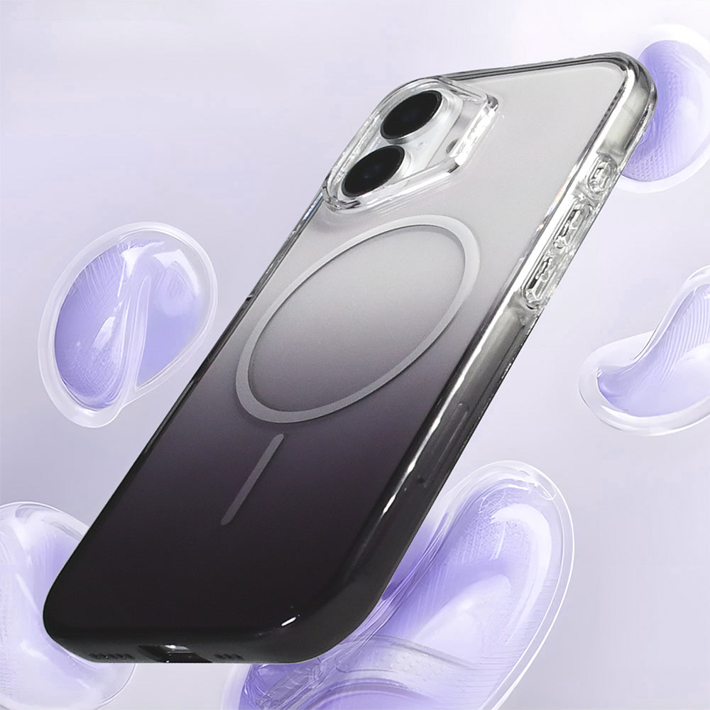 Apple iPhone 17 Kılıf M-Safe Şarj Özellikli Zore Septik Silikon Kapak Pembe