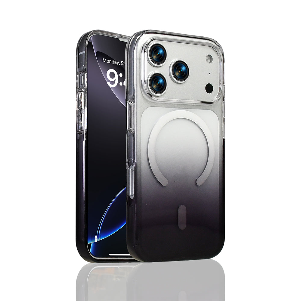 Apple iPhone 17 Pro Kılıf M-Safe Şarj Özellikli Zore Septik Silikon Kapak Mor