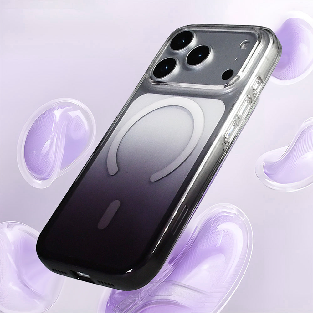 Apple iPhone 17 Pro Kılıf M-Safe Şarj Özellikli Zore Septik Silikon Kapak Siyah