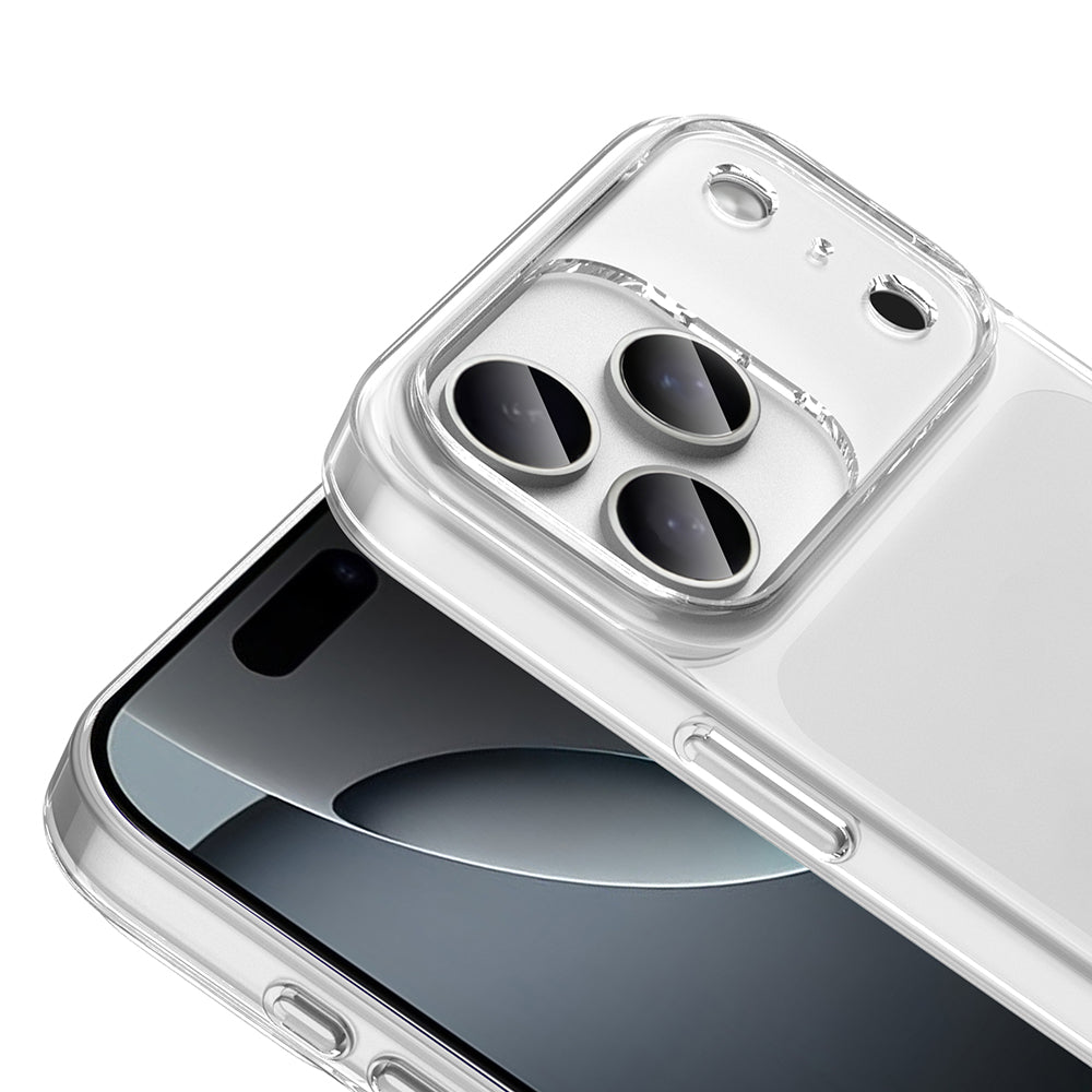 Apple iPhone 17 Pro Kılıf Zore Droga Kapak Şeffaf