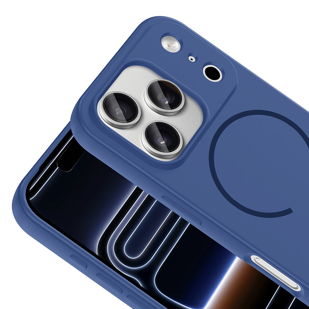 Apple iPhone 17 Pro Max Kılıf M-safe Şarj Özellikli Zore Meta Kapak