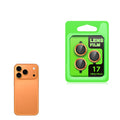 Apple iPhone 17 Pro Max Zore CL-07 Kamera Lens Koruyucu Turuncu
