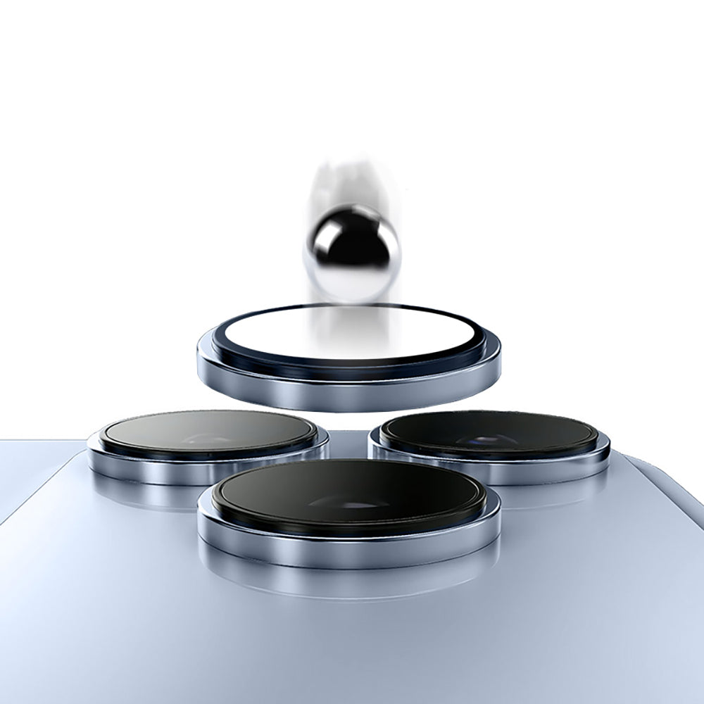 Apple iPhone 17 Pro Max Zore Mikro Kamera Lens Koruyucu Gri