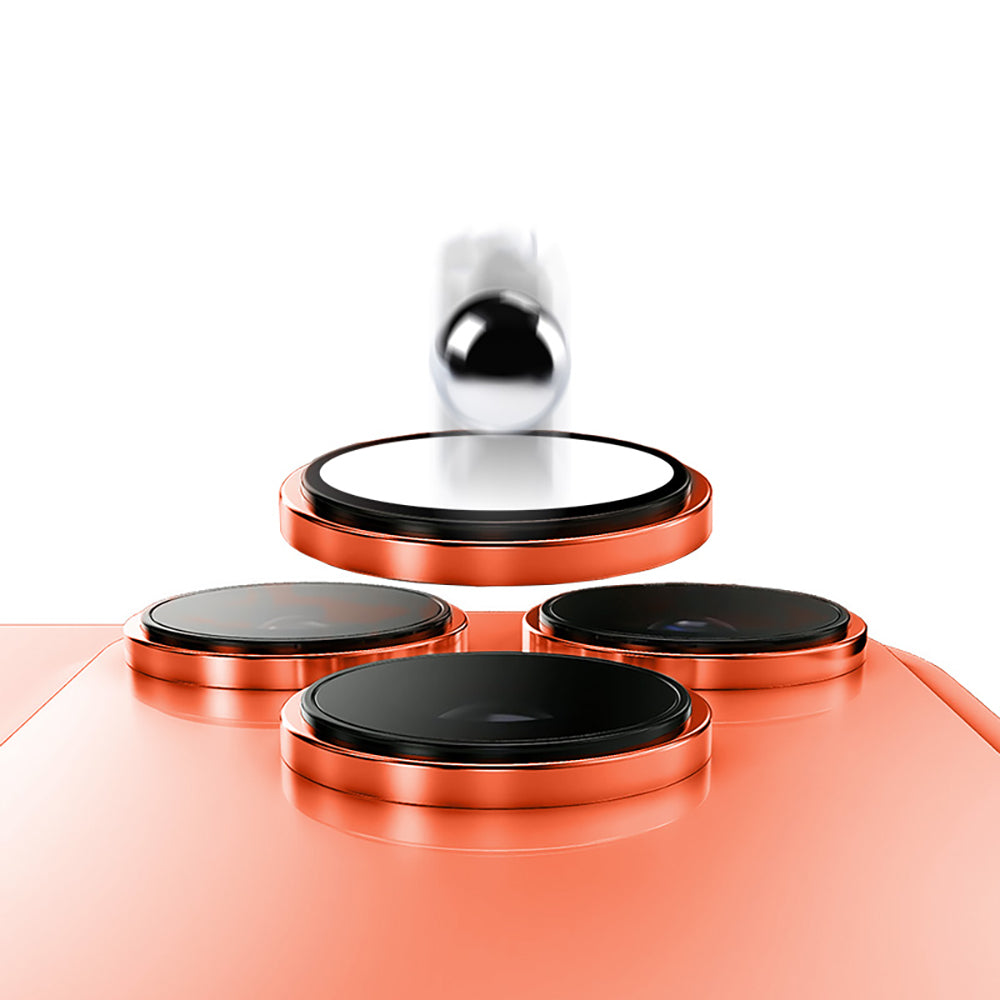 Apple iPhone 17 Pro Max Zore Mikro Kamera Lens Koruyucu Gri