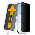 Apple iPhone 17 Pro Zore 2.5D Oliv Privacy Temperli Cam Ekran Koruyucu + Kolay Uygulama Aparatı