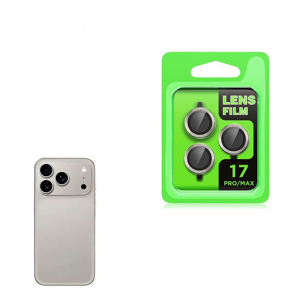 Apple iPhone 17 Pro Zore CL-07 Kamera Lens Koruyucu Lacivert