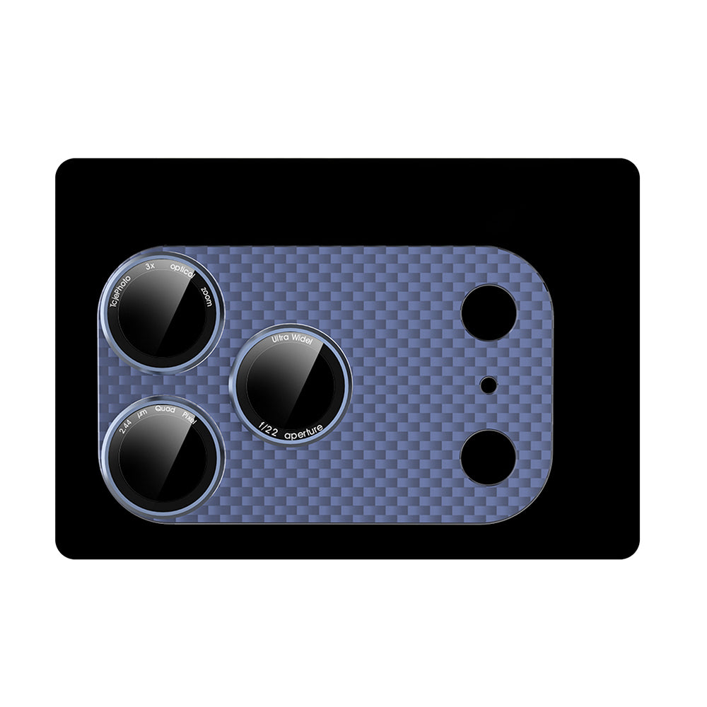 Apple iPhone 17 Pro Zore CL-21 Kamera Lens Koruyucu Mavi