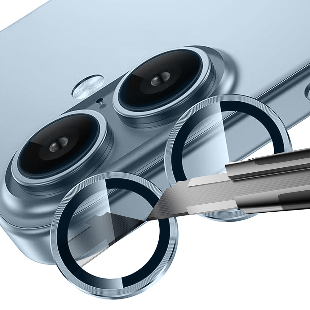 Apple iPhone 17 Zore Mikro Kamera Lens Koruyucu Açık Mor