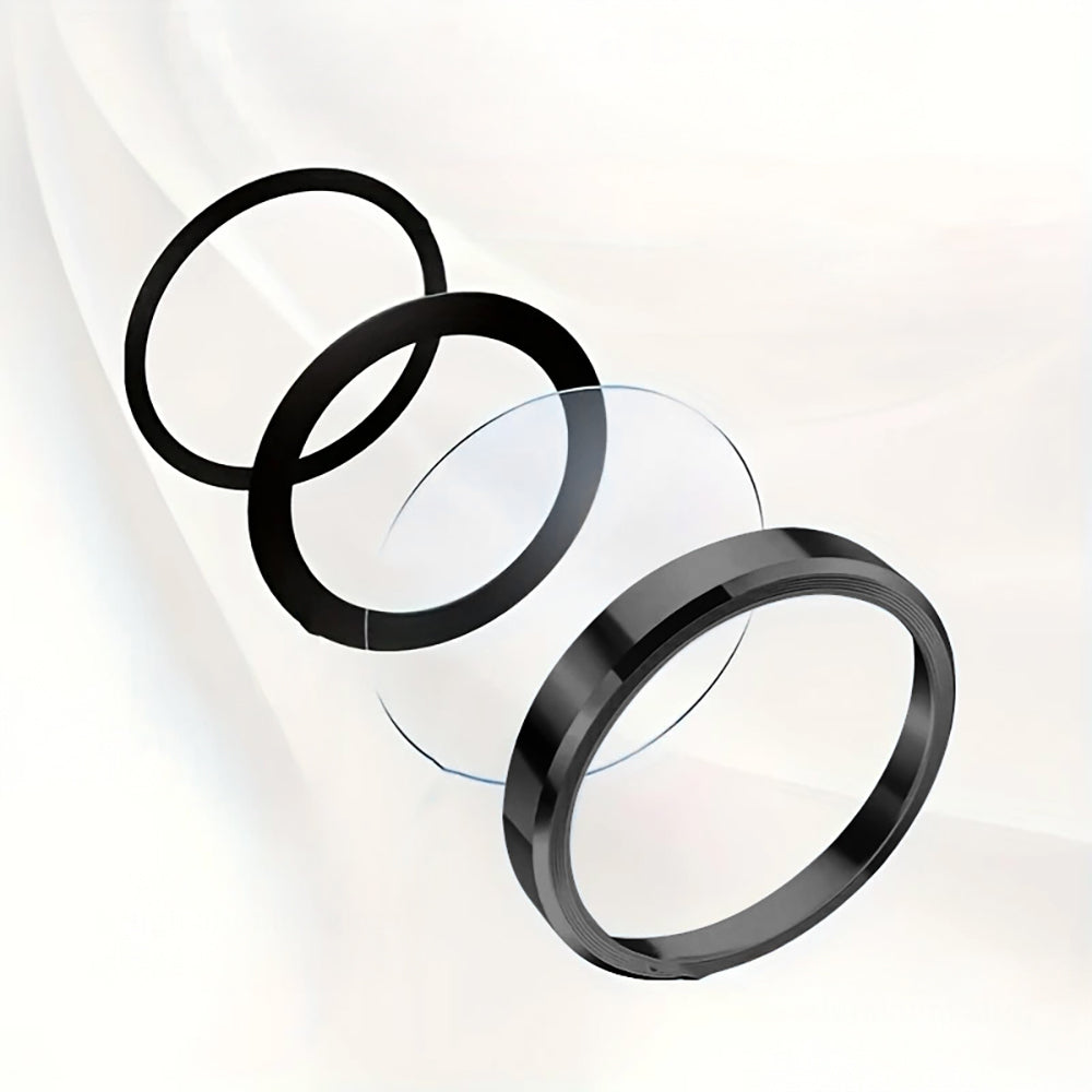 Apple iPhone 17 Zore Mikro Kamera Lens Koruyucu Gümüş