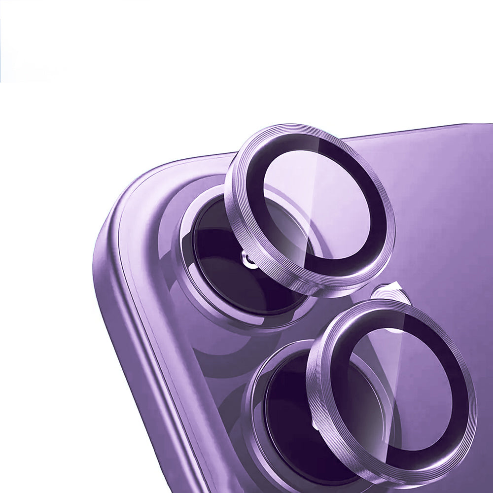 Apple iPhone 17 Zore Mikro Kamera Lens Koruyucu Açık Mor