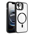 Apple iPhone 17E Kılıf Standlı ve Kamera Lens Hediyeli M-Safe Şarj Özellikli Zore Etro Kapak