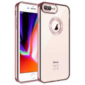 Apple iPhone 7 Plus Kılıf Kamera Korumalı Logo Gösteren Zore Omega Kapak
