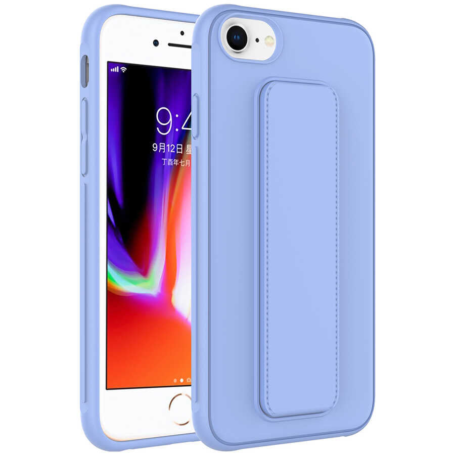 Apple iPhone SE 2020 Kılıf Zore Qstand Kapak