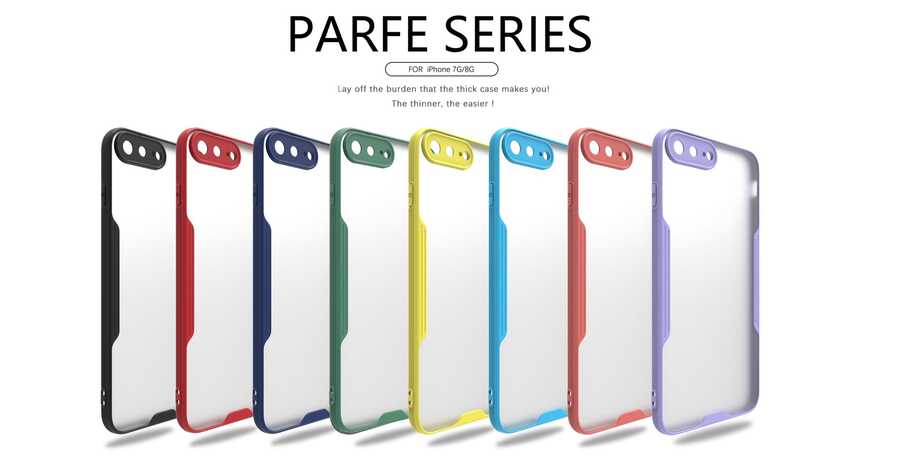 Apple iPhone SE 2022 Kılıf Zore Parfe Kapak