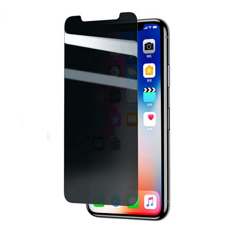 Apple iPhone XR 6.1 Zore Rika Premium Privacy Temperli Cam Ekran Koruyucu